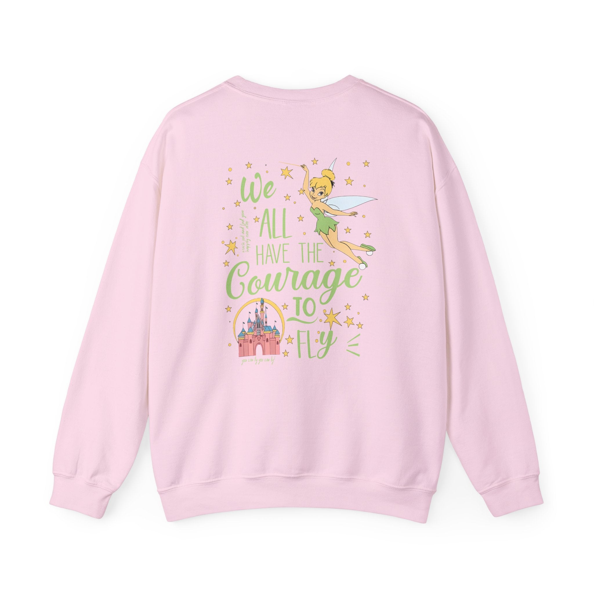 Embroidered Hummingbird Crewneck Sweatshirt — Minimal Floral Chest Design
