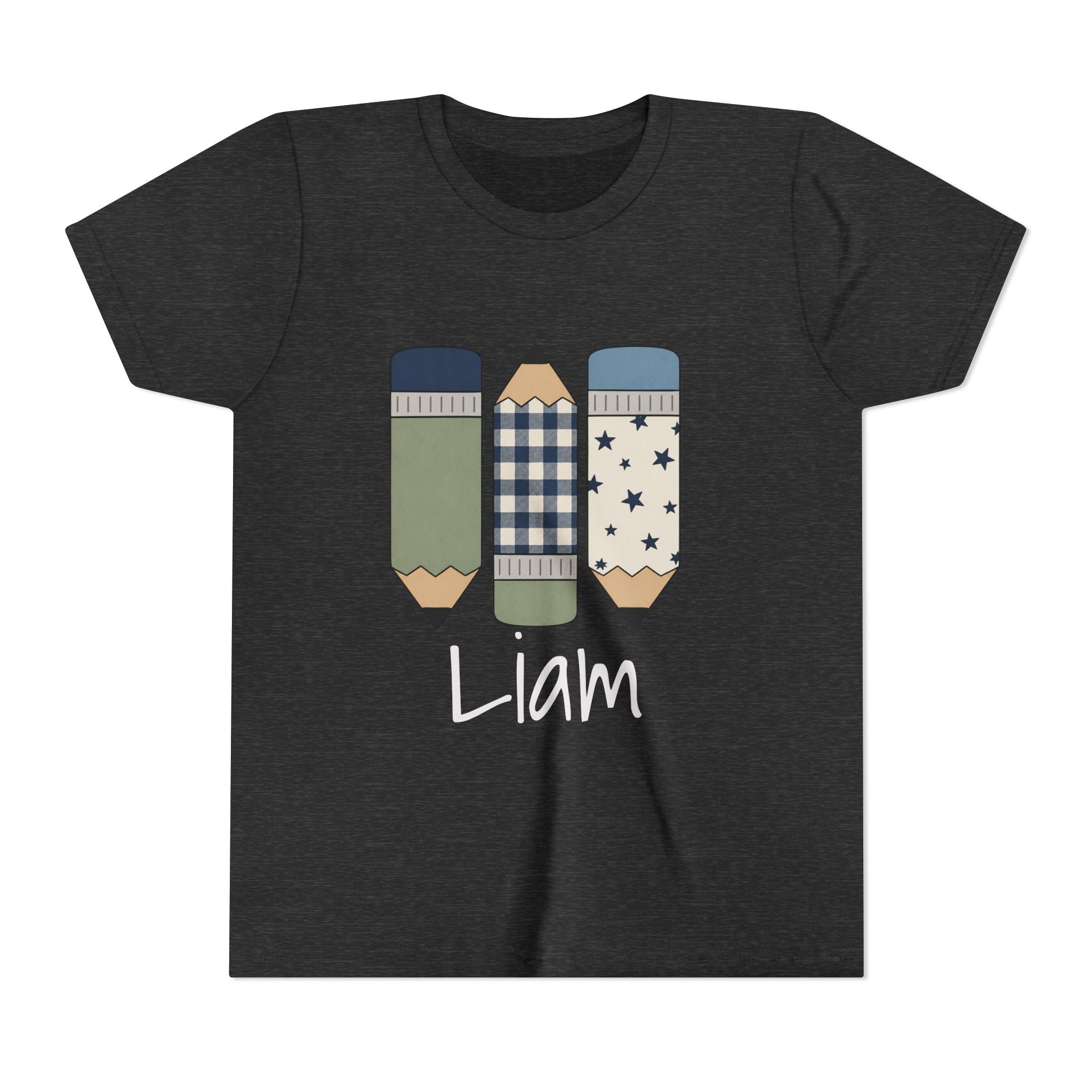 Kids Pencil Trio Tee – Cute Back-to-School Graphic Shirt