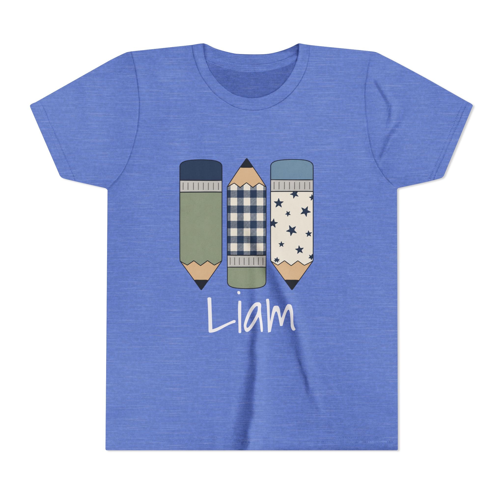 Kids Pencil Trio Tee – Cute Back-to-School Graphic Shirt
