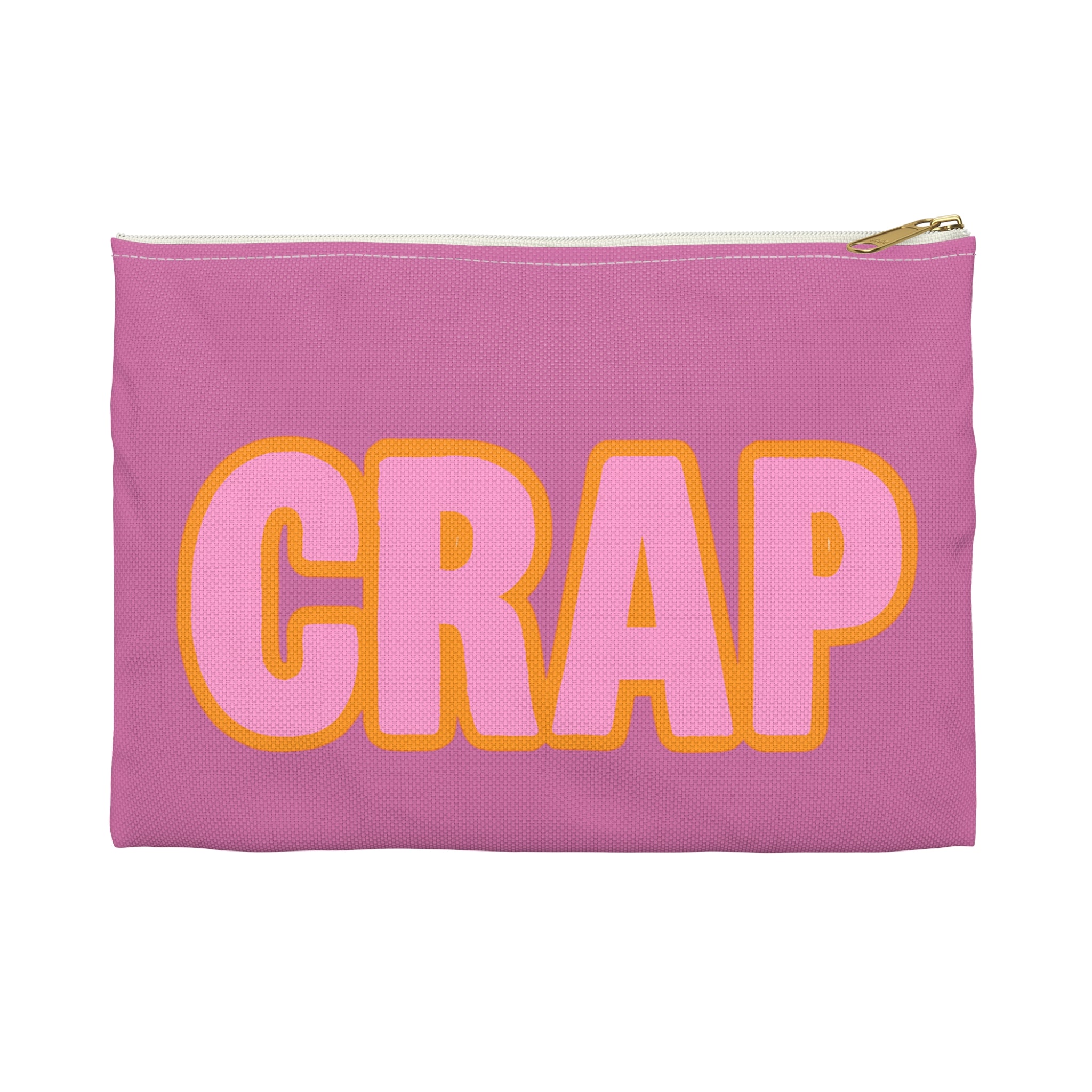 Crap Accessory Bag | Funny Zipper Pouch