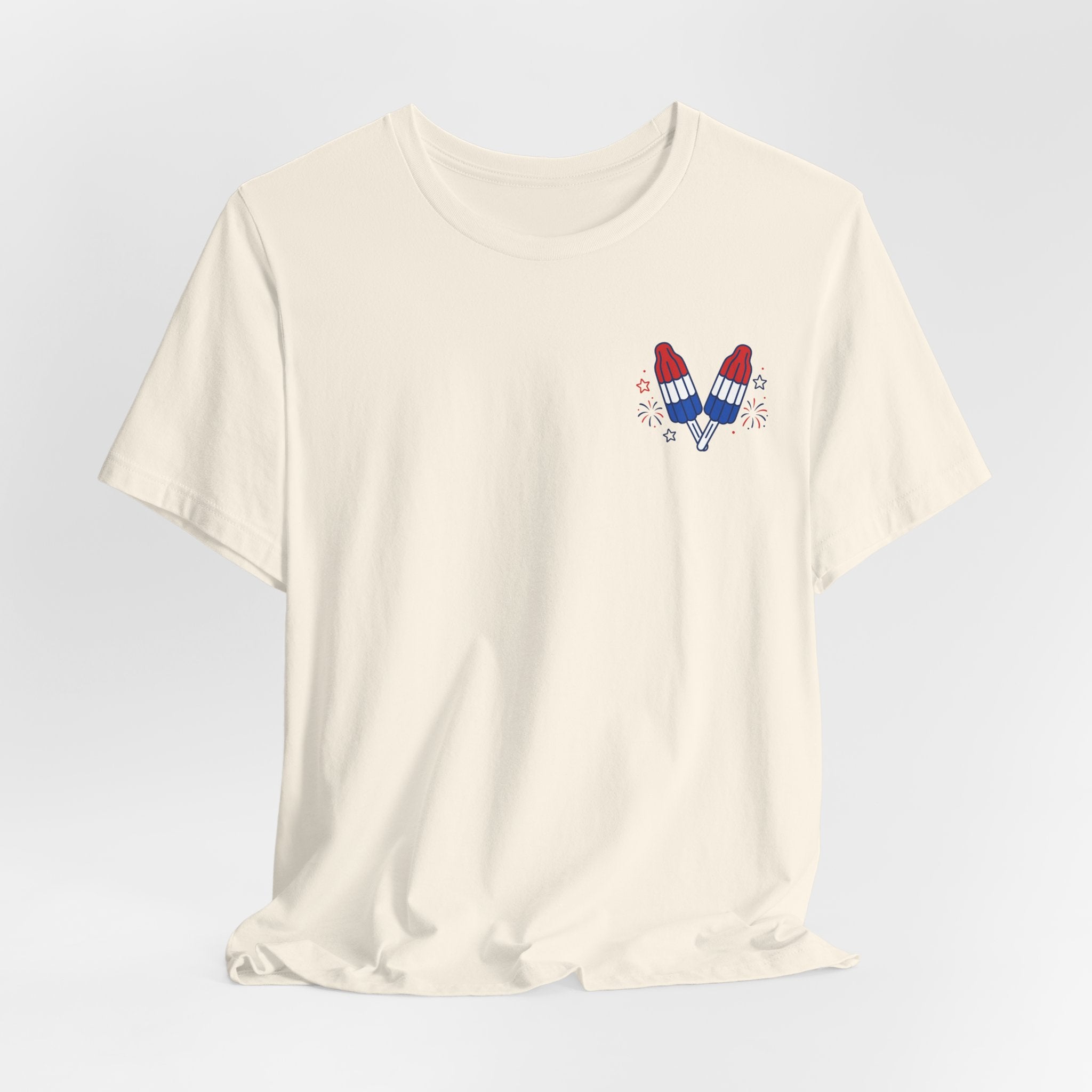 Let's Blow This Popsicle Stand Tee | Patriotic Popsicle Rocket Fireworks