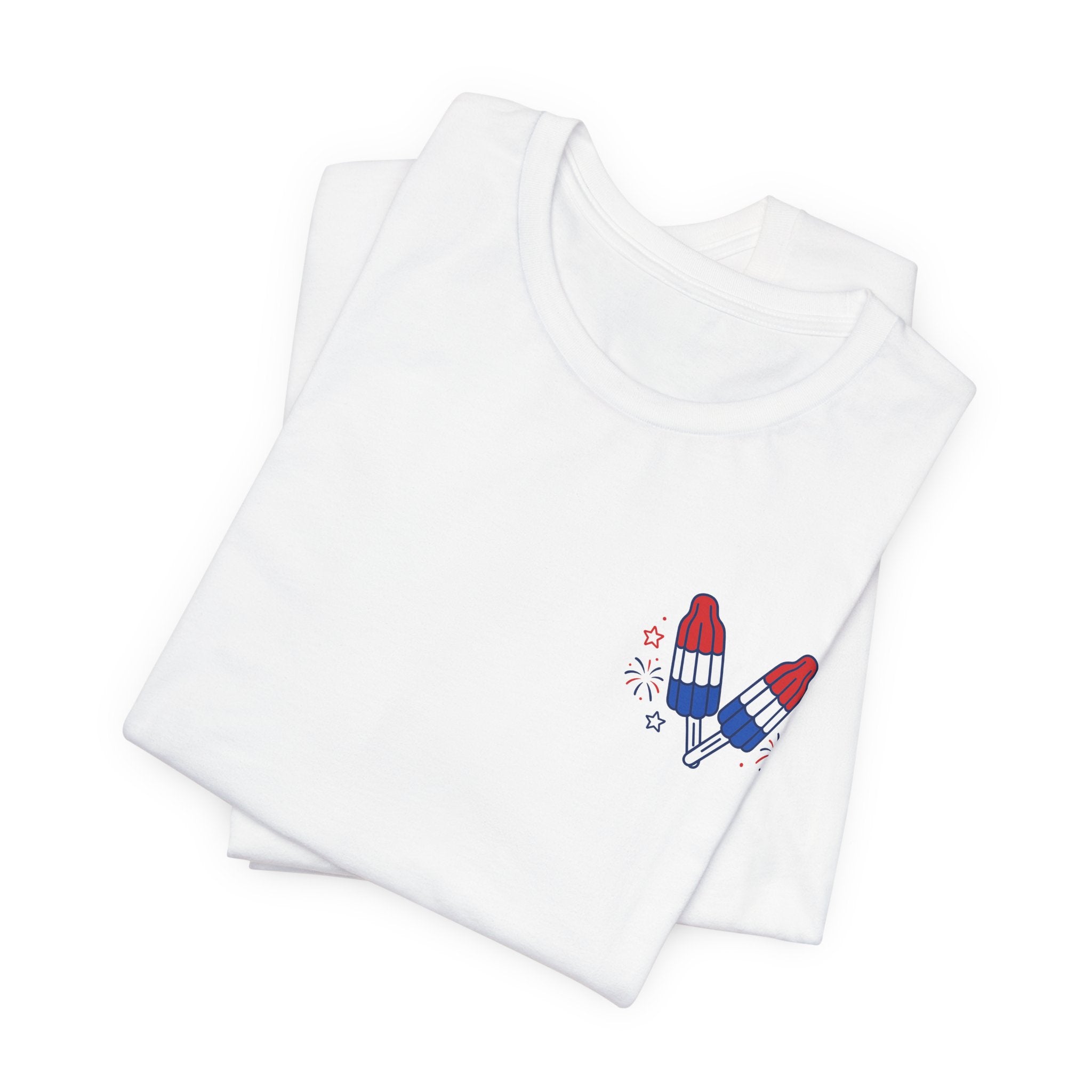 Let's Blow This Popsicle Stand Tee | Patriotic Popsicle Rocket Fireworks
