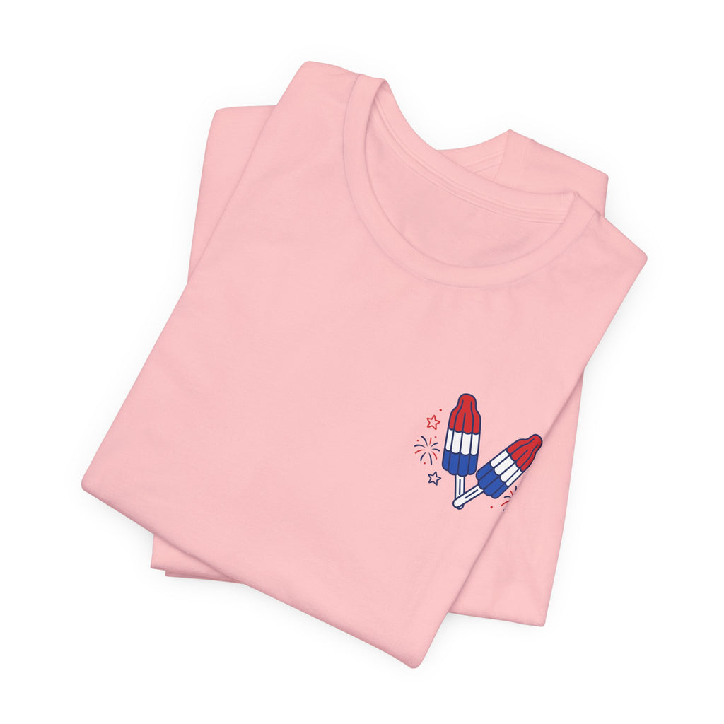 Let's Blow This Popsicle Stand Tee | Patriotic Popsicle Rocket Fireworks