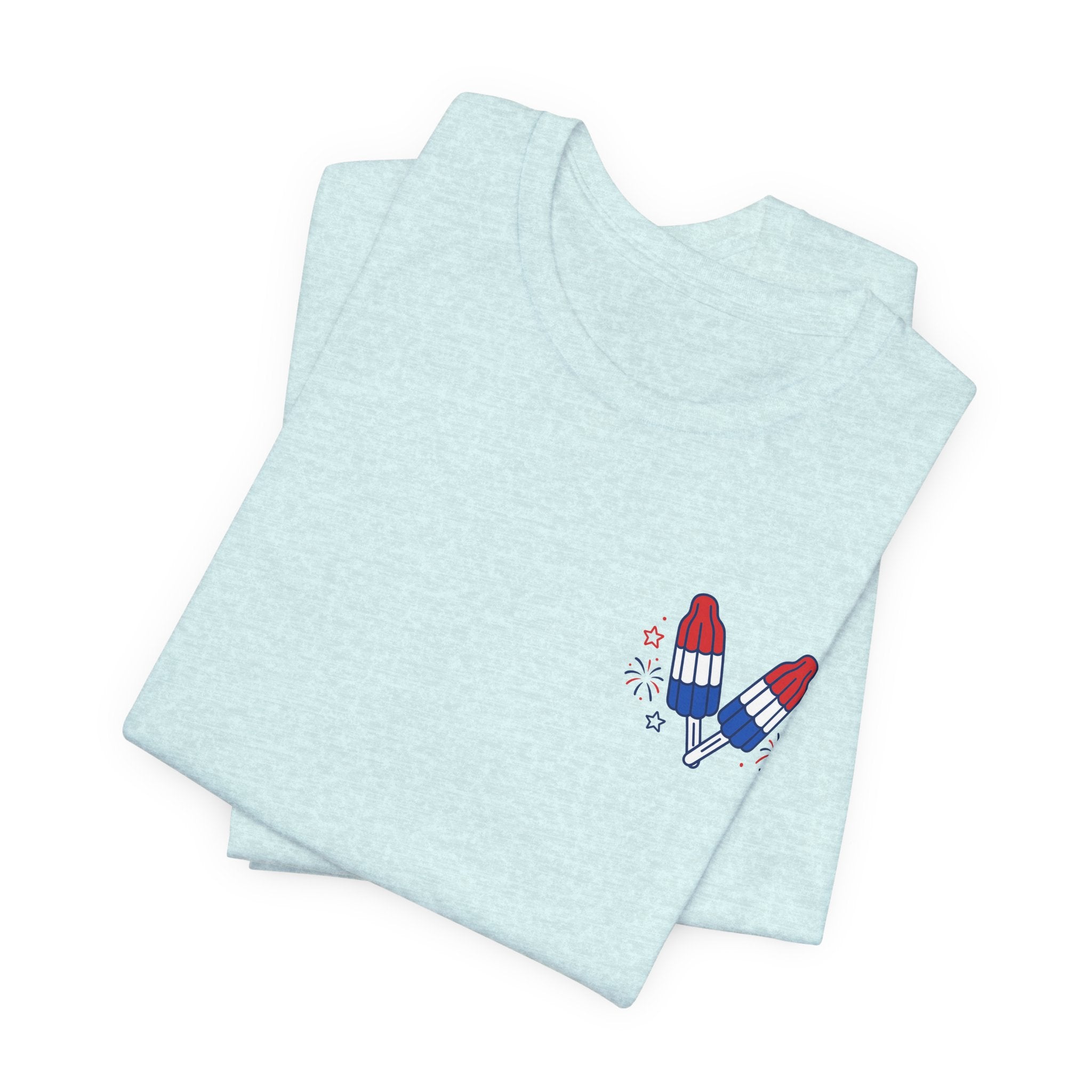 Let's Blow This Popsicle Stand Tee | Patriotic Popsicle Rocket Fireworks