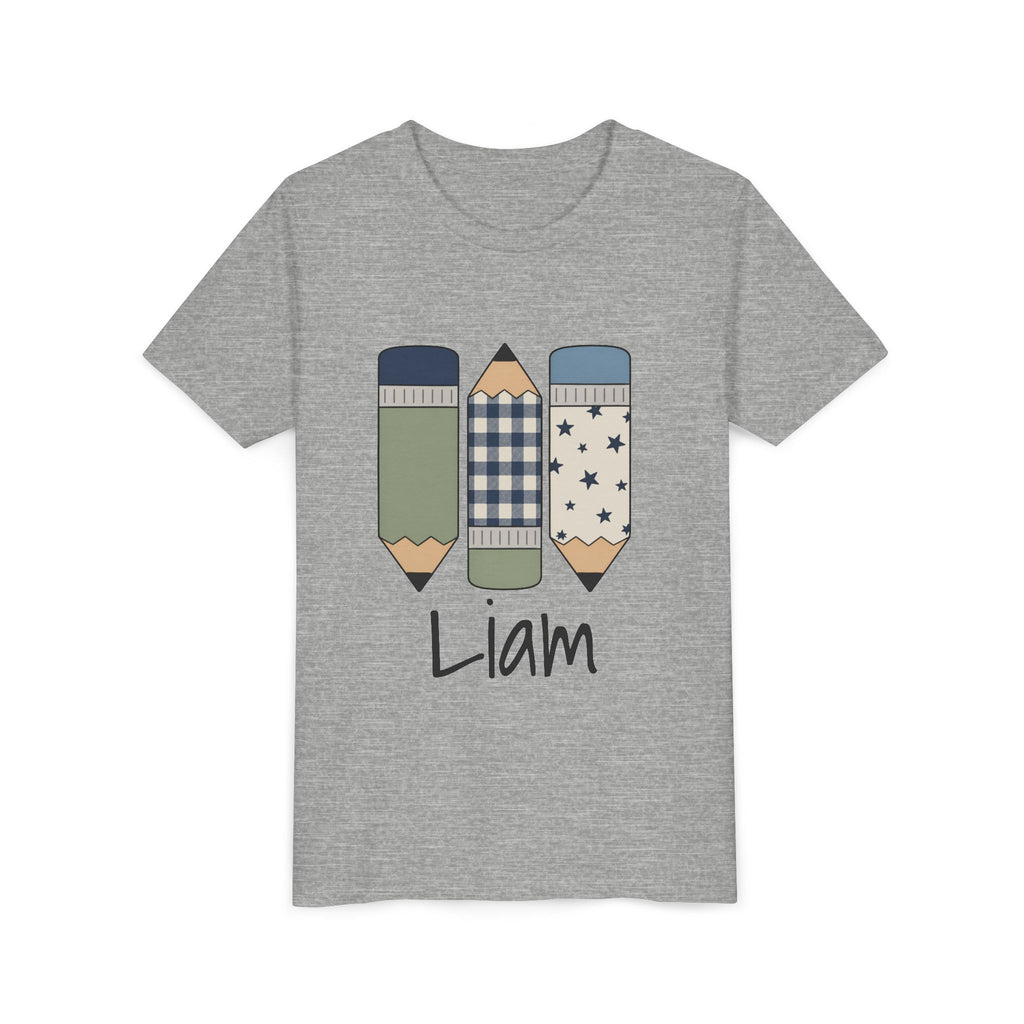 Kids Pencil Trio Tee – Cute Back-to-School Graphic Shirt
