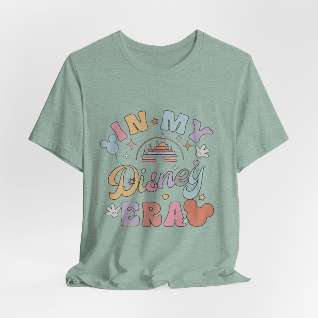 In My Disney Era Tee — Pastel Castle Graphic T-Shirt