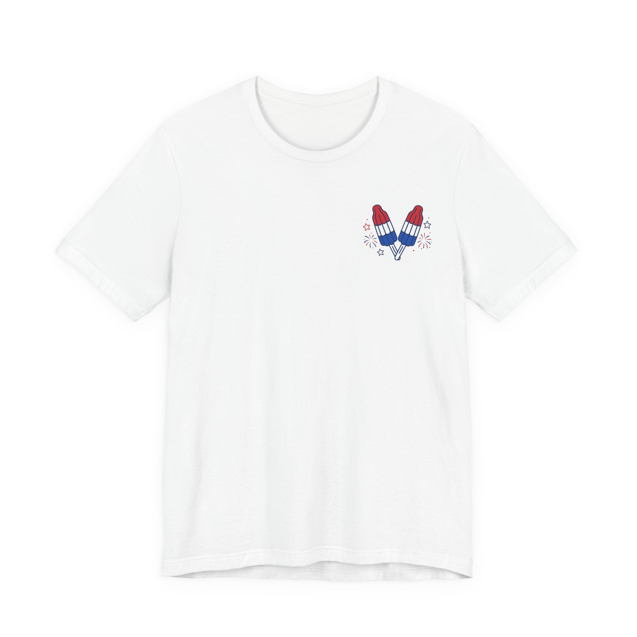 Let's Blow This Popsicle Stand Tee | Patriotic Popsicle Rocket Fireworks