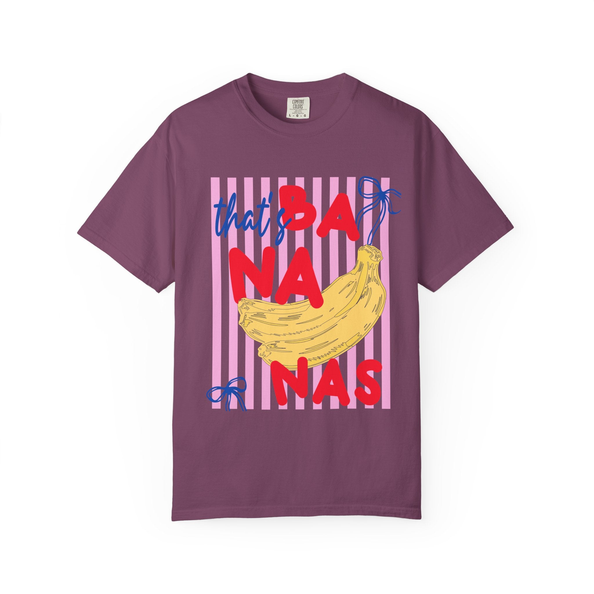 Retro Banana Graphic Tee Comfort Colors Fruit Shirt Vintage Inspired Funny Summer Outfit Gift For Her Vacation Tee