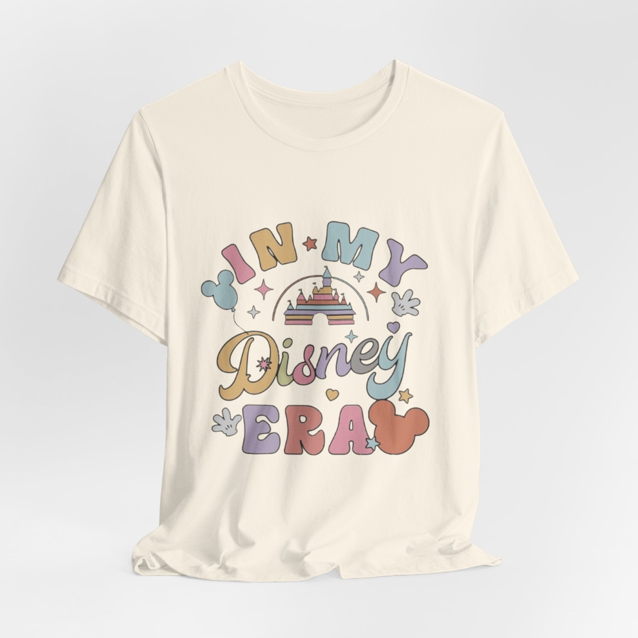 In My Disney Era Tee — Pastel Castle Graphic T-Shirt
