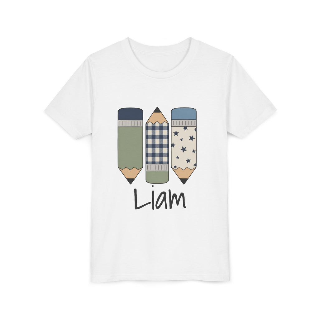 Kids Pencil Trio Tee – Cute Back-to-School Graphic Shirt