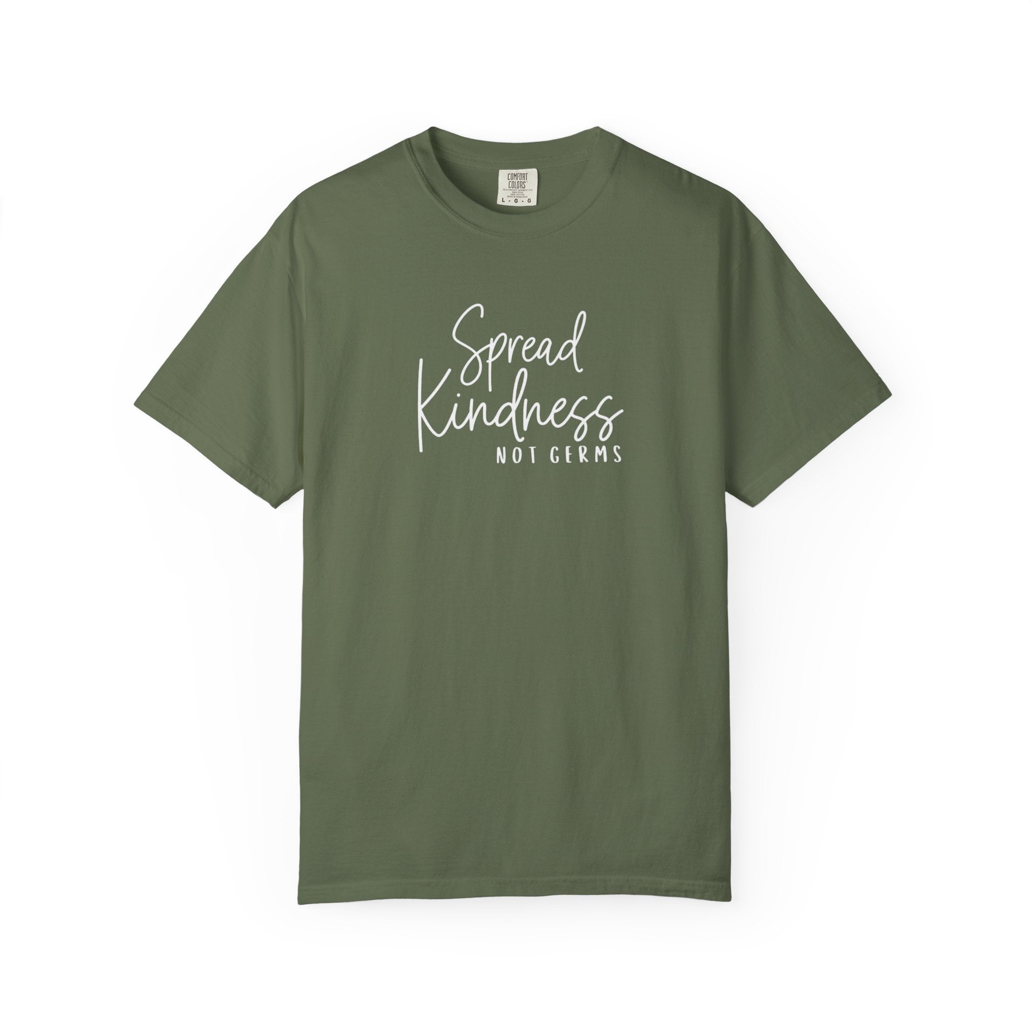 Spread Kindness Not Germs T-shirt | Positive Message Tee