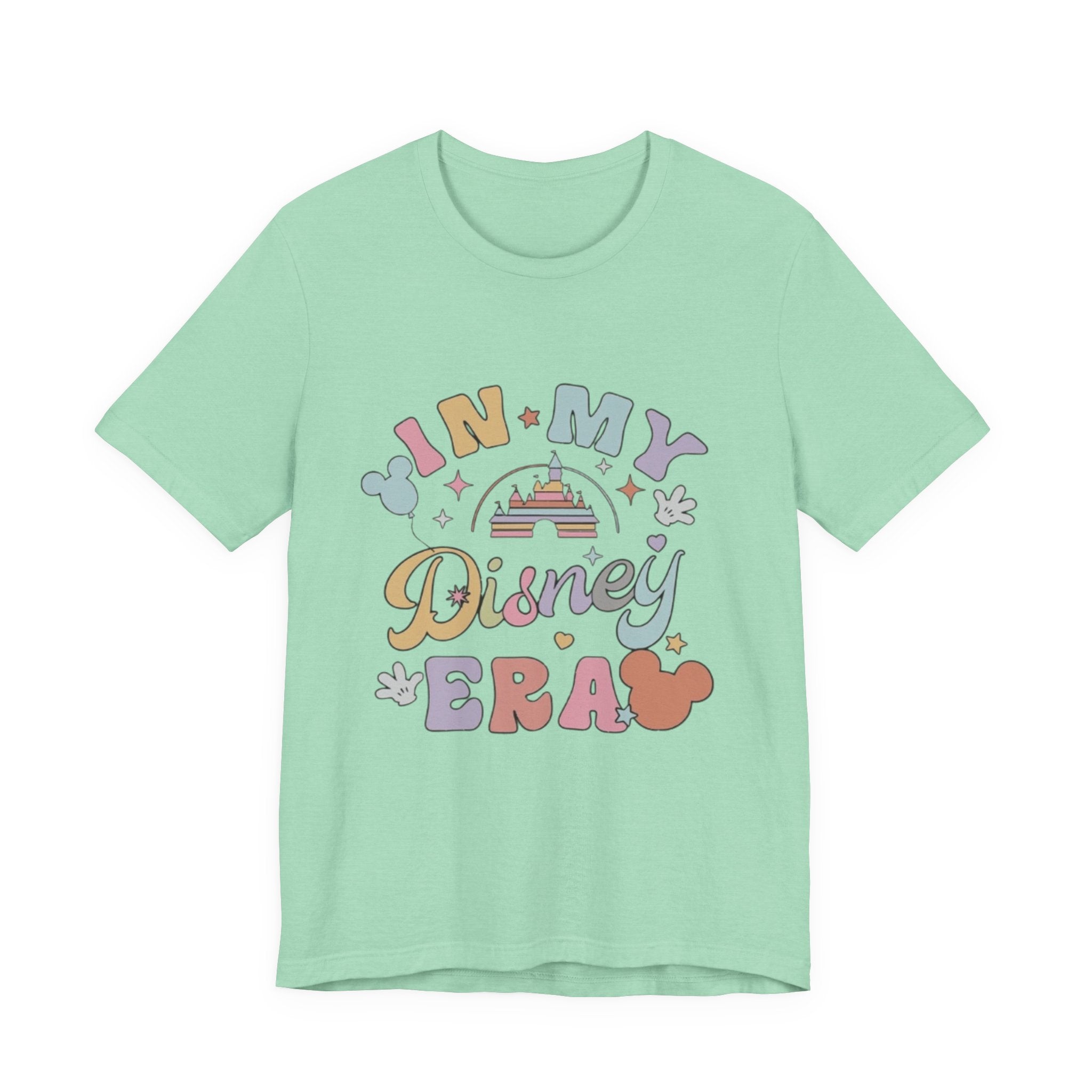 In My Disney Era Tee — Pastel Castle Graphic T-Shirt