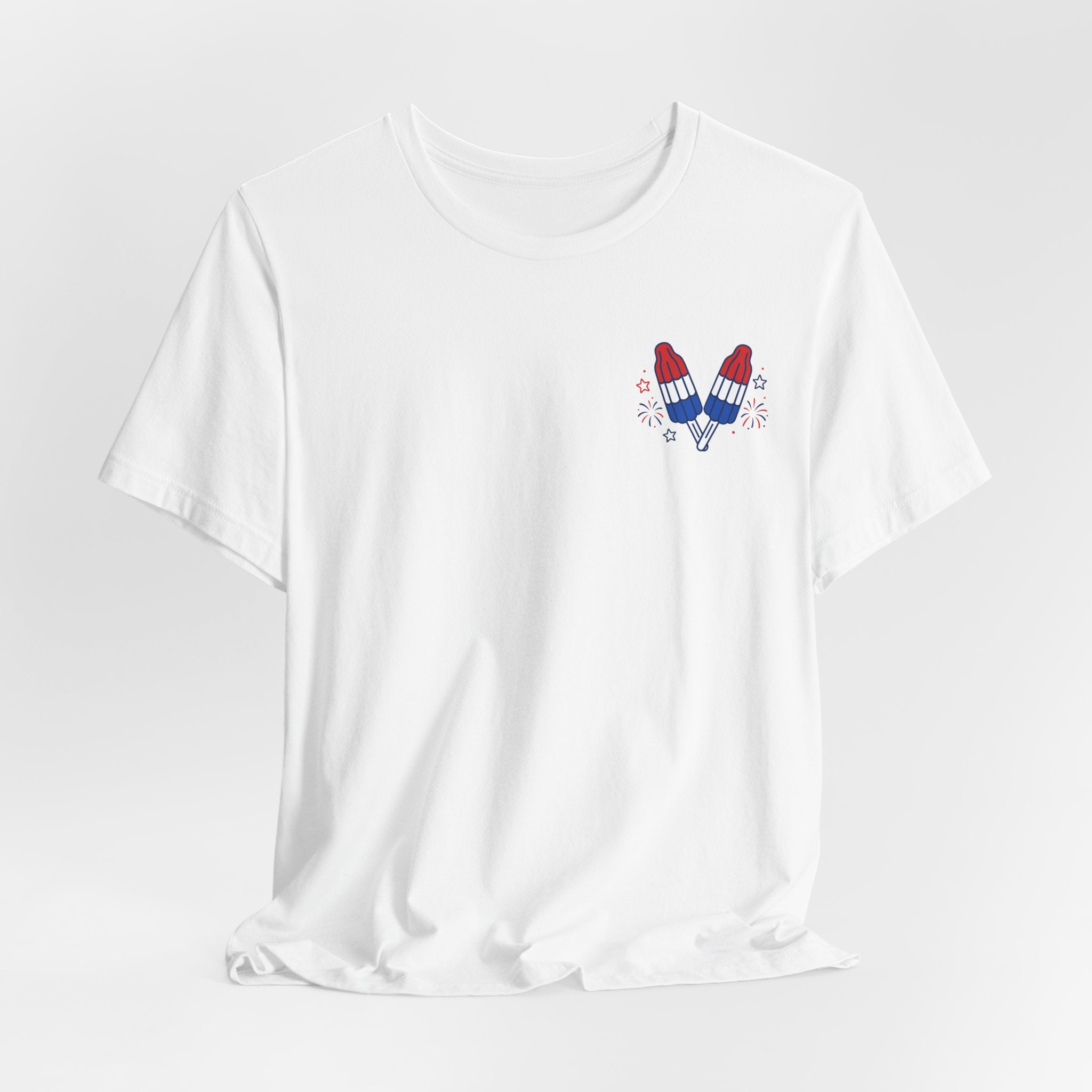 Let's Blow This Popsicle Stand Tee | Patriotic Popsicle Rocket Fireworks