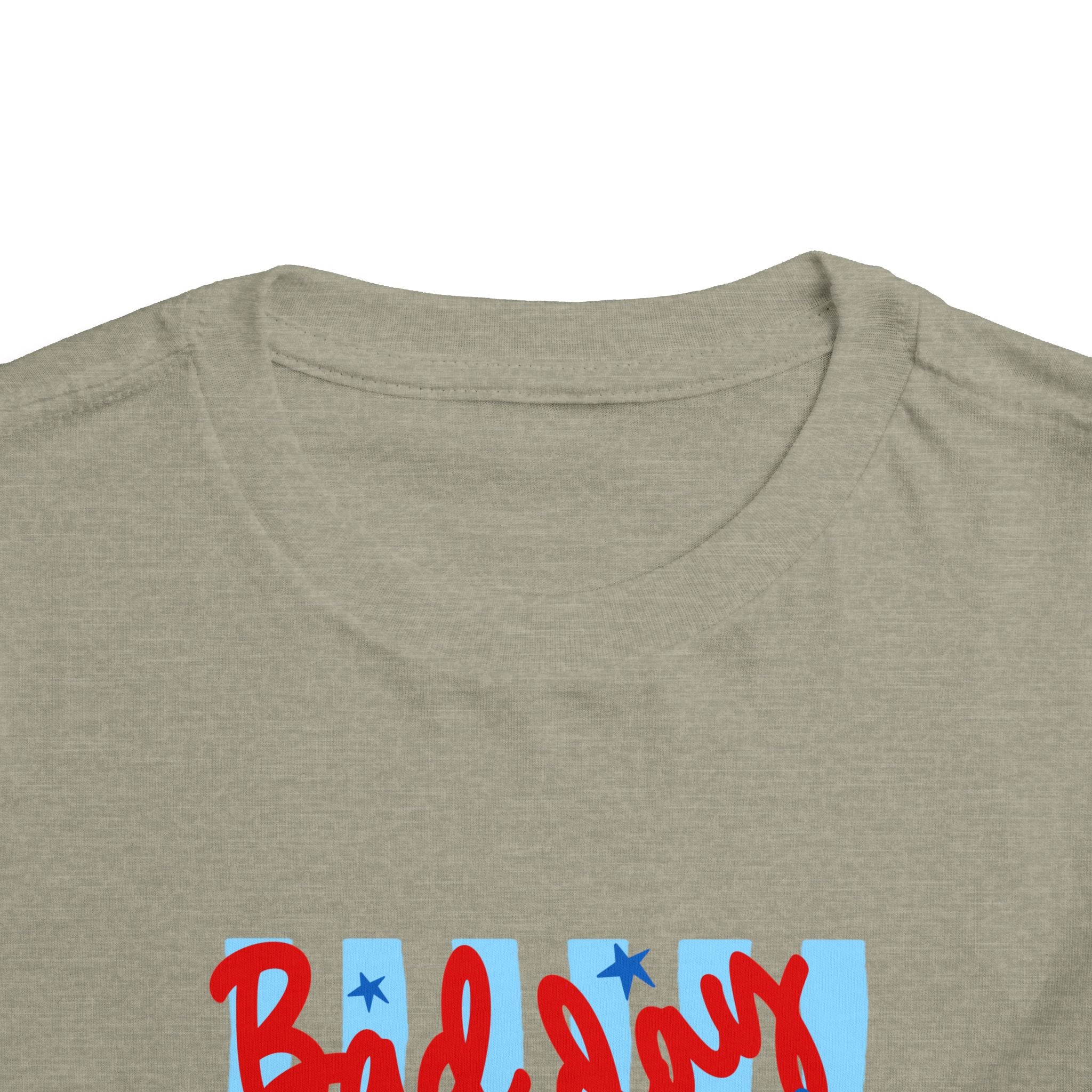 Bad day to be a hot dog Toddler Tee | Retro hot dog illustration, red & blue diner style