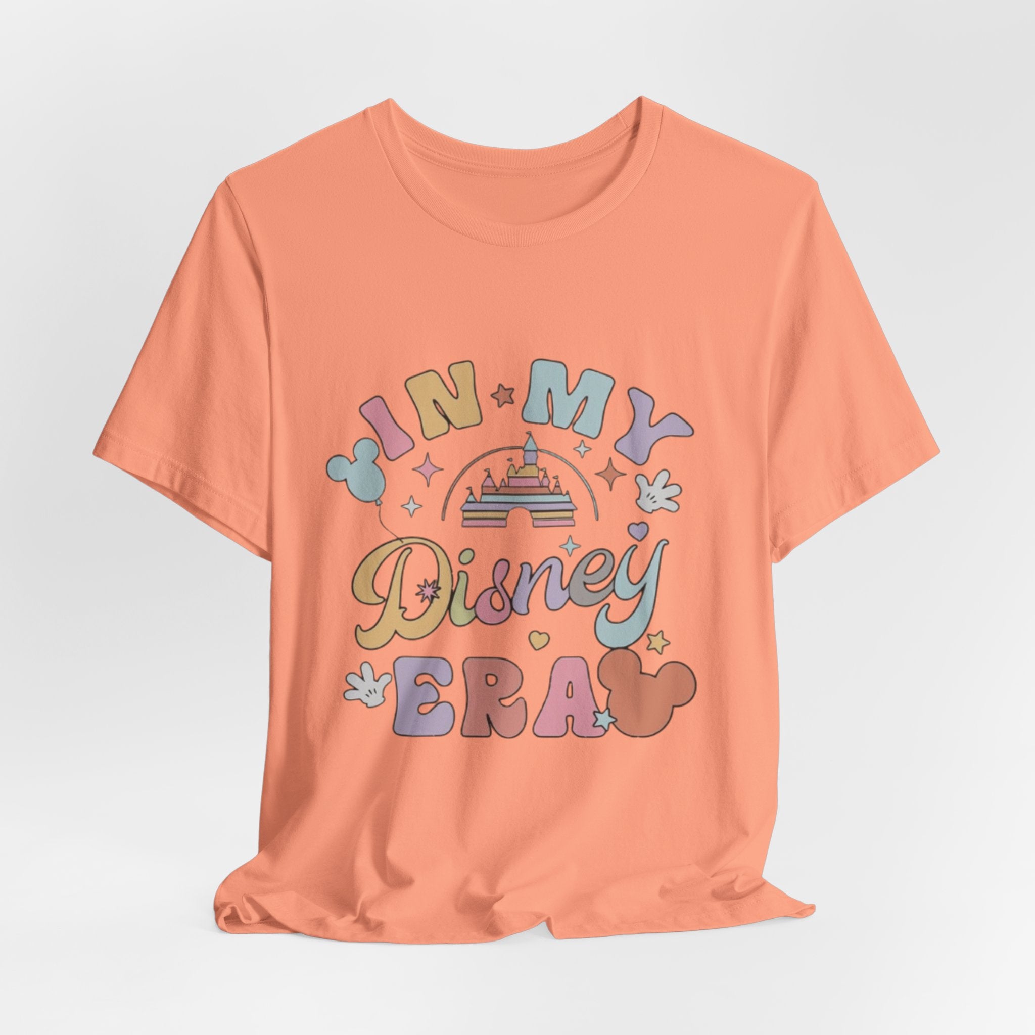 In My Disney Era Tee — Pastel Castle Graphic T-Shirt