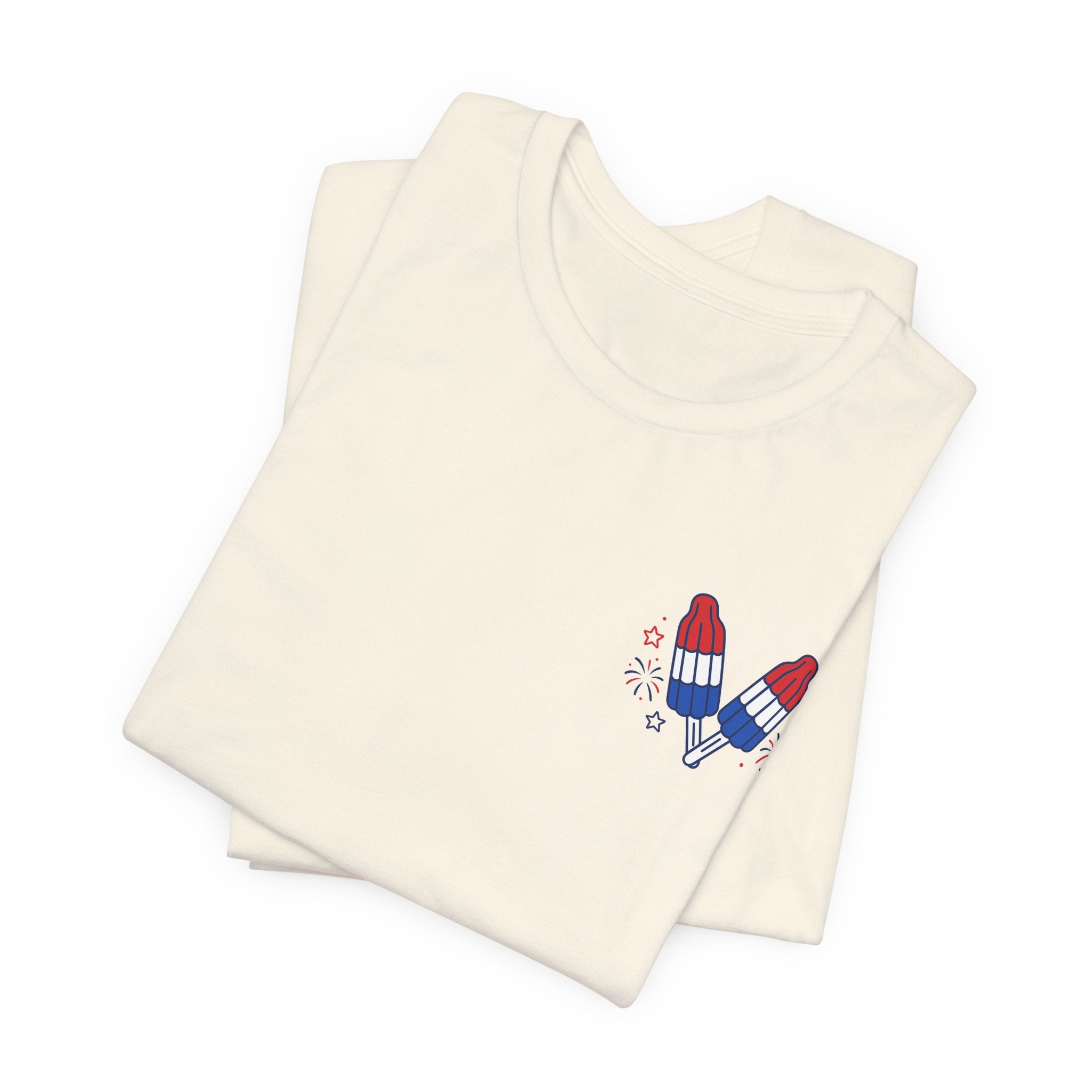 Let's Blow This Popsicle Stand Tee | Patriotic Popsicle Rocket Fireworks