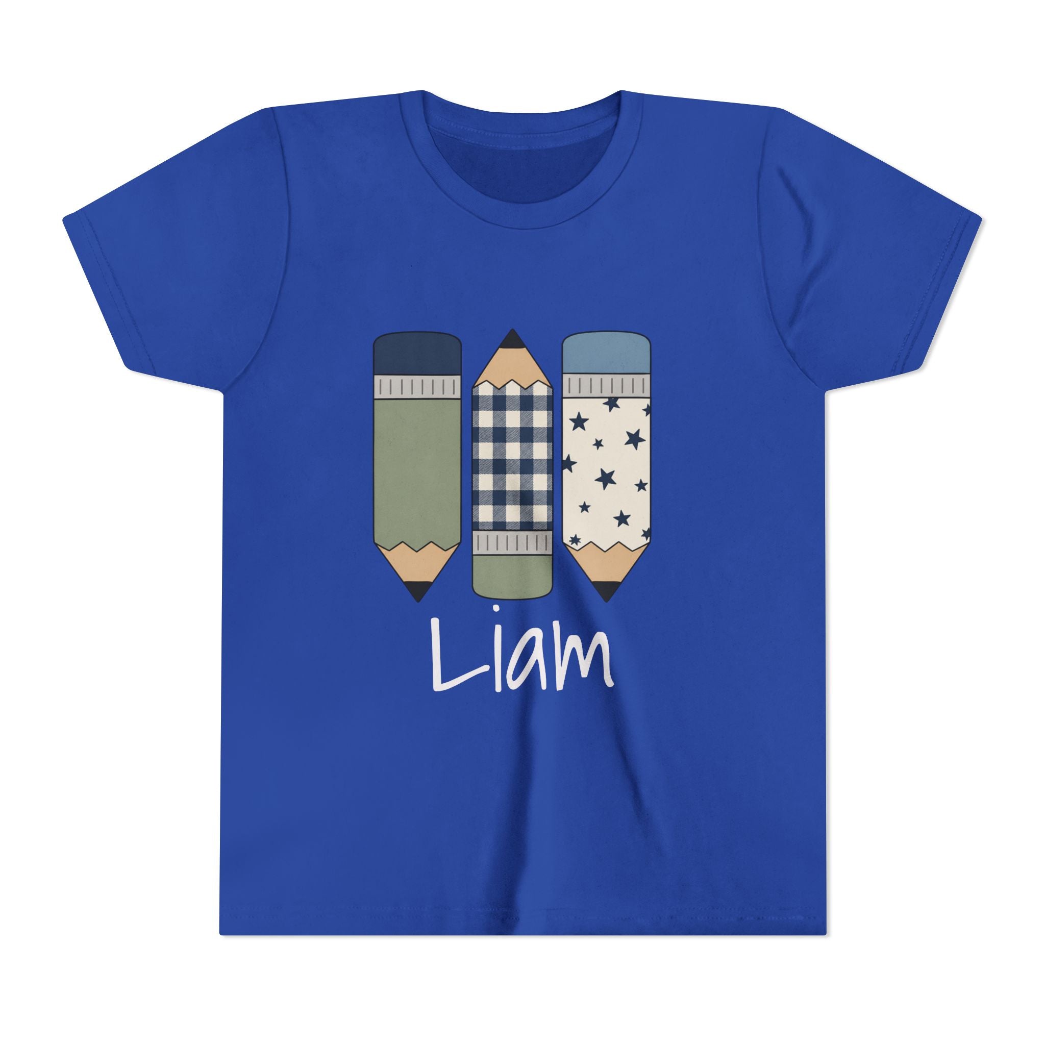 Kids Pencil Trio Tee – Cute Back-to-School Graphic Shirt