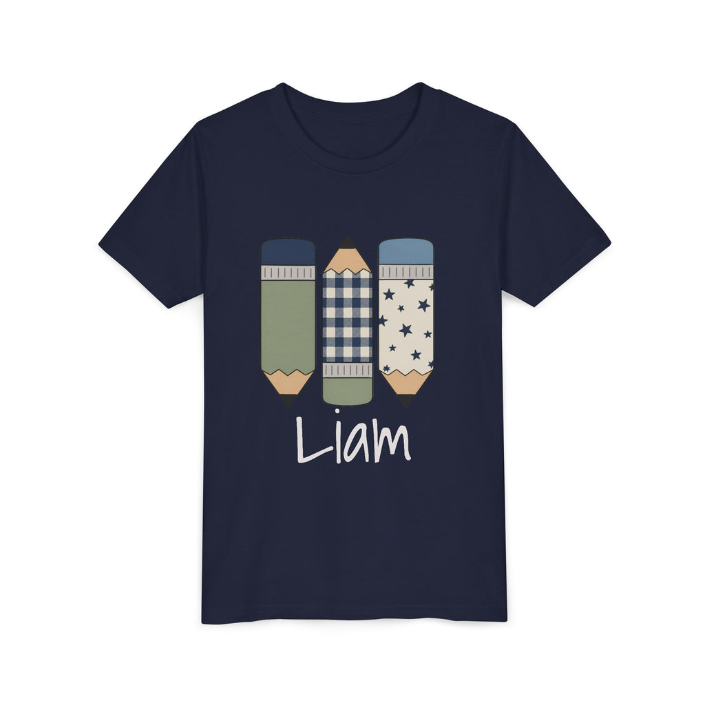 Kids Pencil Trio Tee – Cute Back-to-School Graphic Shirt