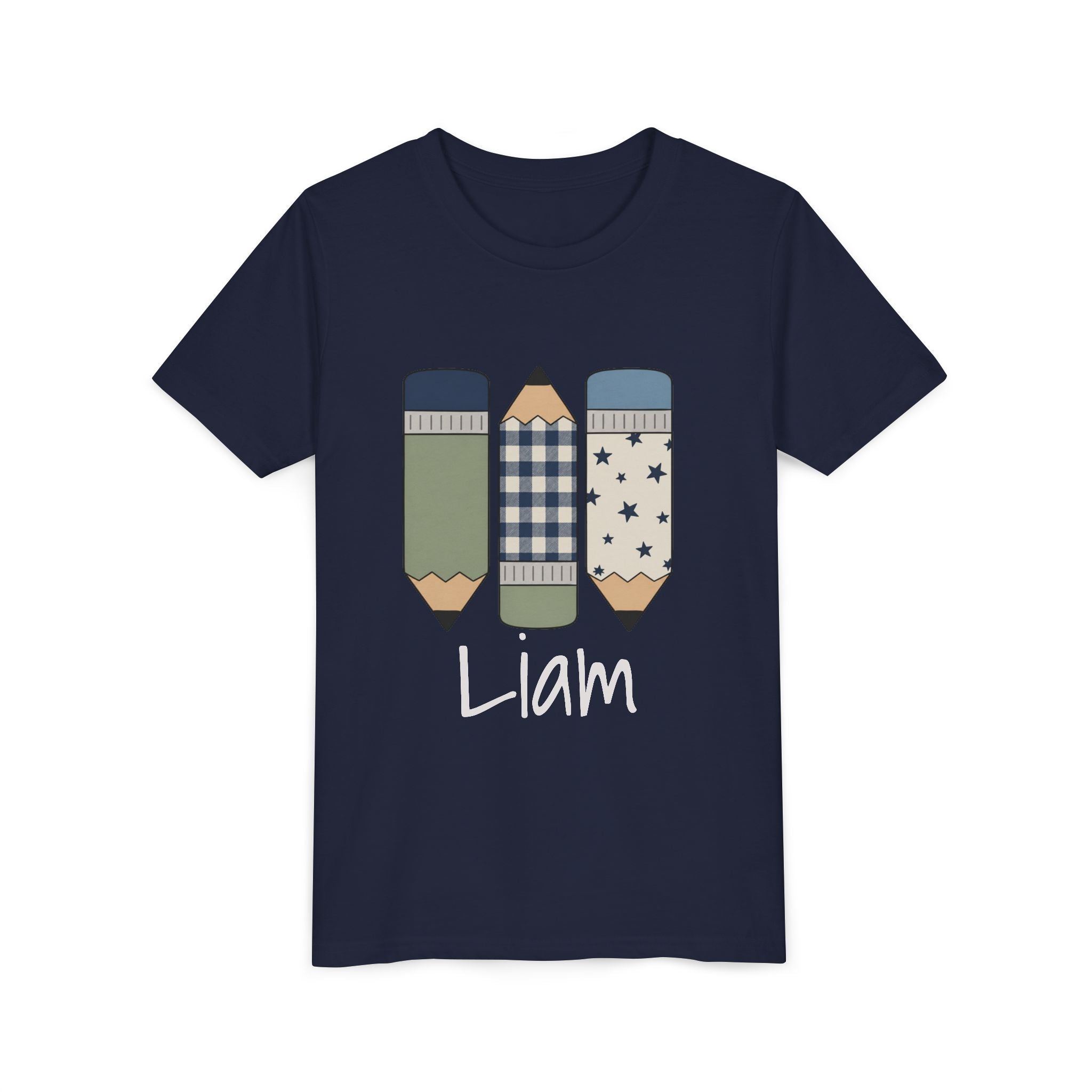 Kids Pencil Trio Tee – Cute Back-to-School Graphic Shirt