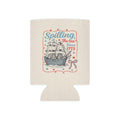 Spilling the Tea Patriotic Ship can cooler | Can Cooler