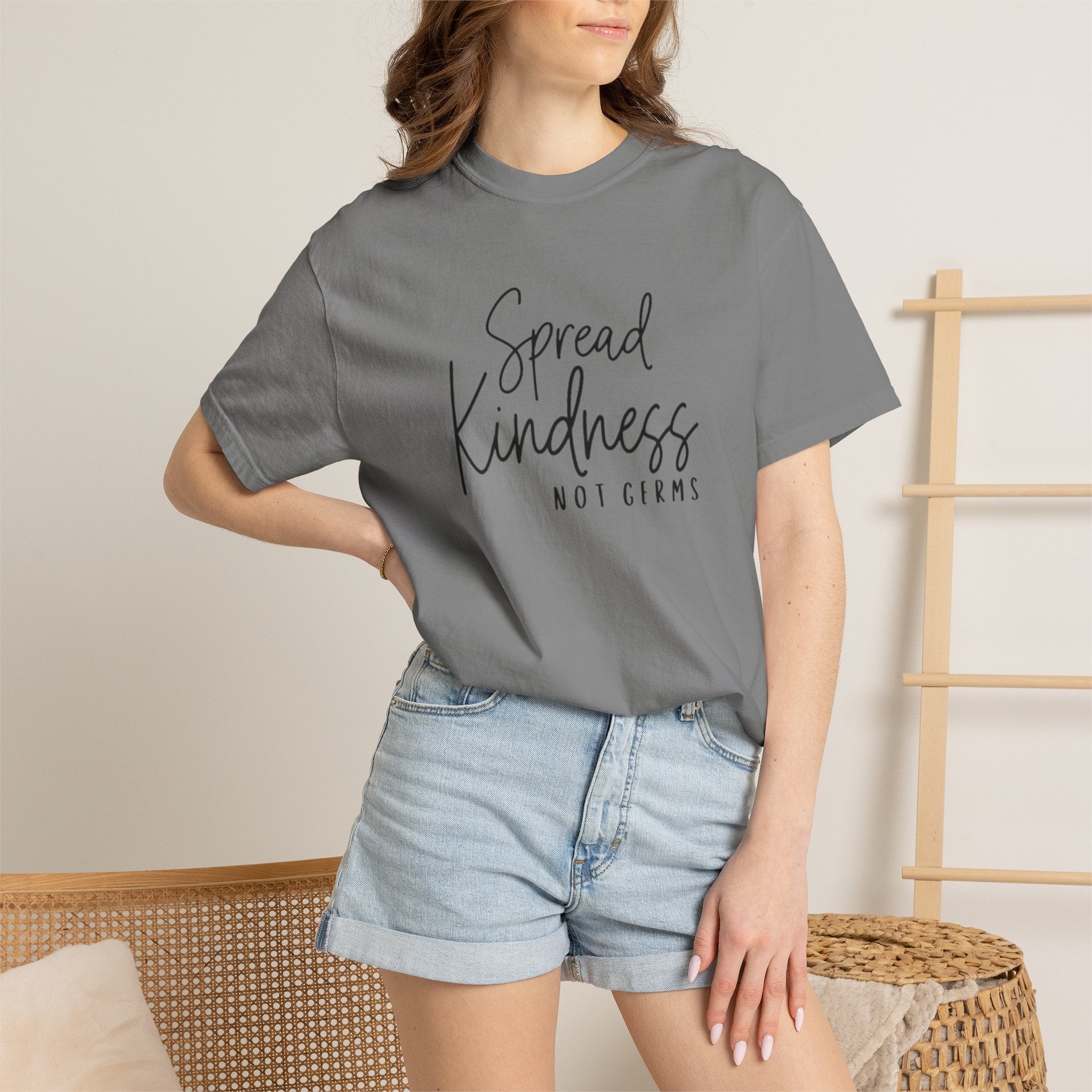 Spread Kindness Not Germs T-shirt | Positive Message Tee