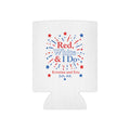 Red, White & I Do Can Cooler | 4th of July Wedding Bachelorette Party Cooler