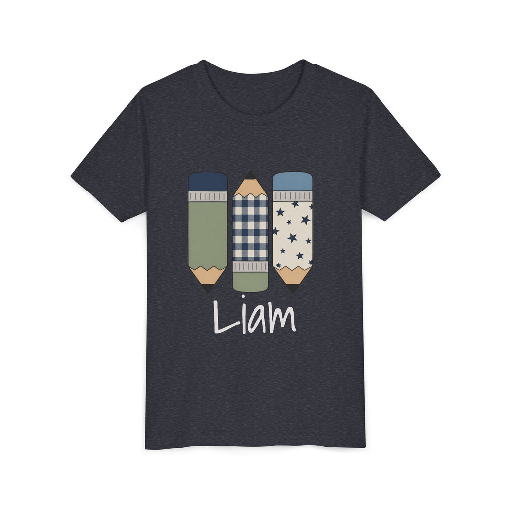 Kids Pencil Trio Tee – Cute Back-to-School Graphic Shirt