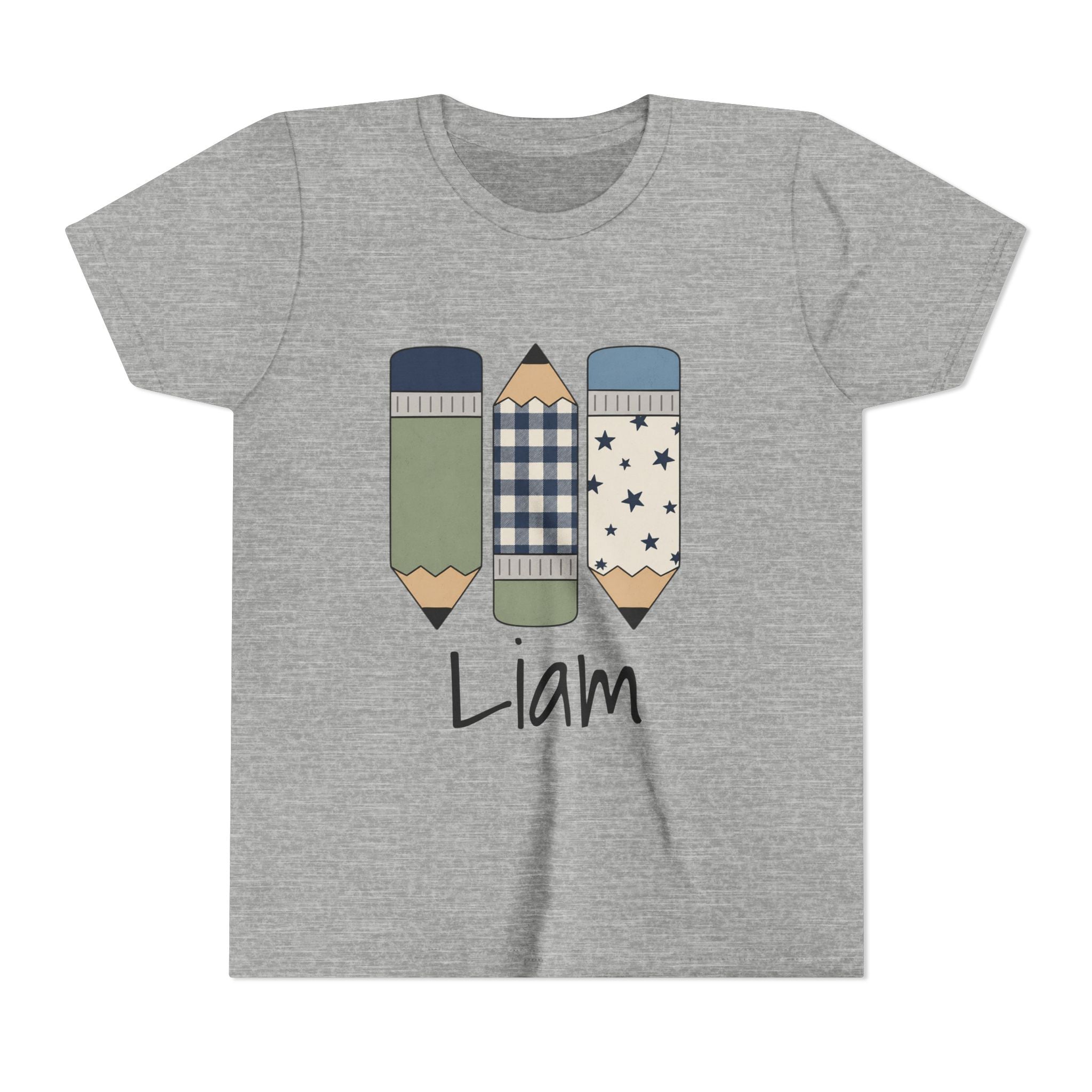 Kids Pencil Trio Tee – Cute Back-to-School Graphic Shirt