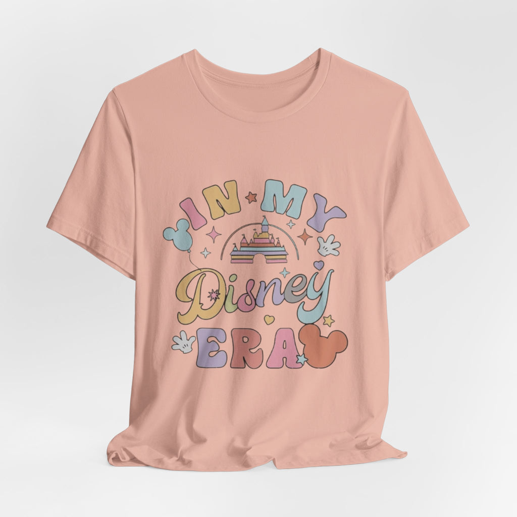 In My Disney Era Tee — Pastel Castle Graphic T-Shirt
