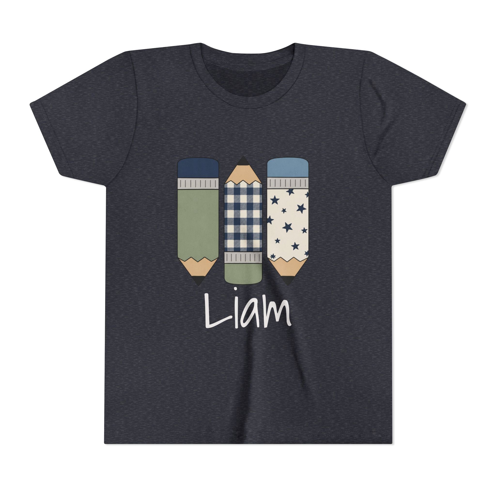 Kids Pencil Trio Tee – Cute Back-to-School Graphic Shirt