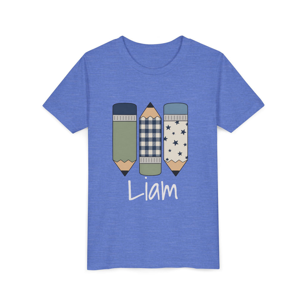 Kids Pencil Trio Tee – Cute Back-to-School Graphic Shirt