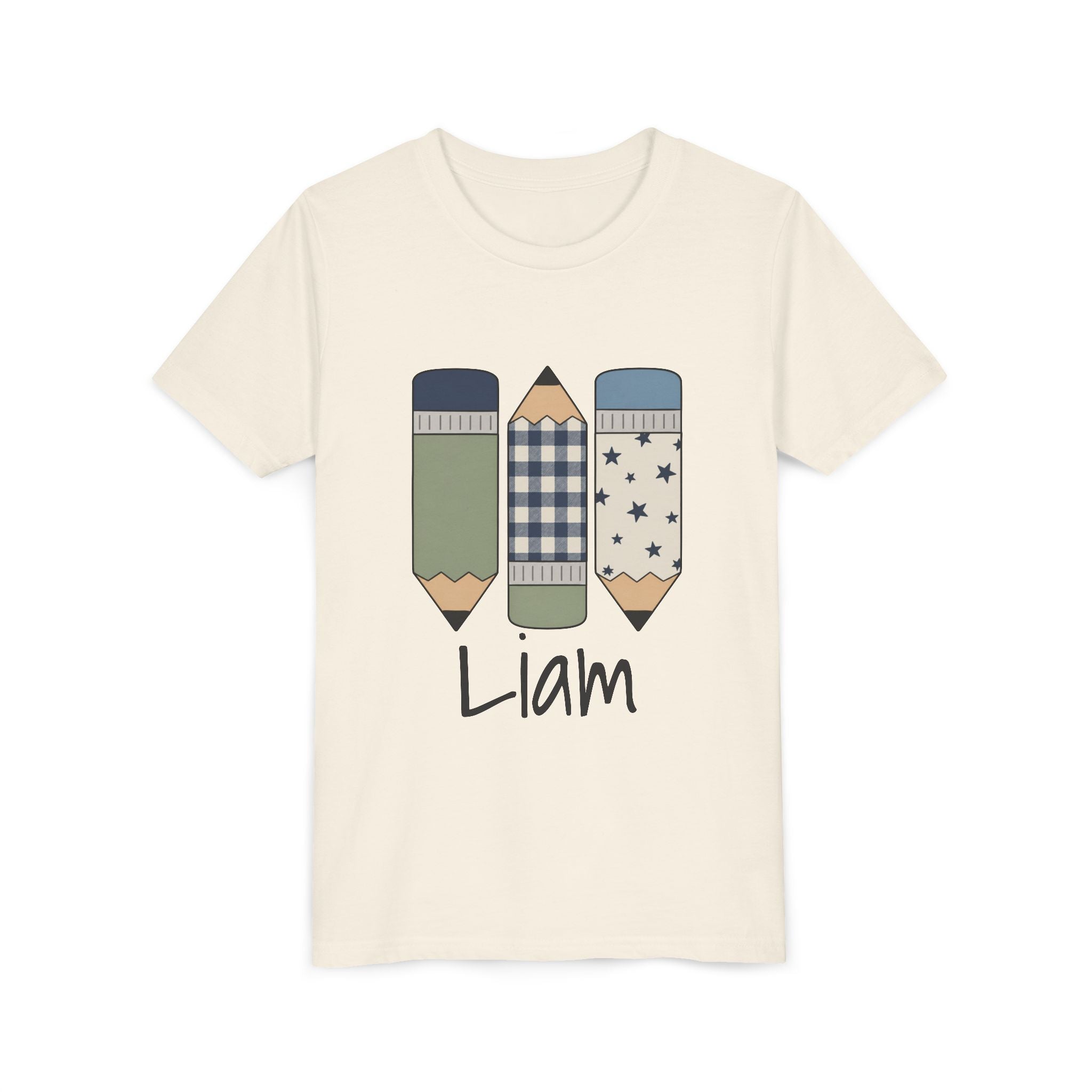 Kids Pencil Trio Tee – Cute Back-to-School Graphic Shirt