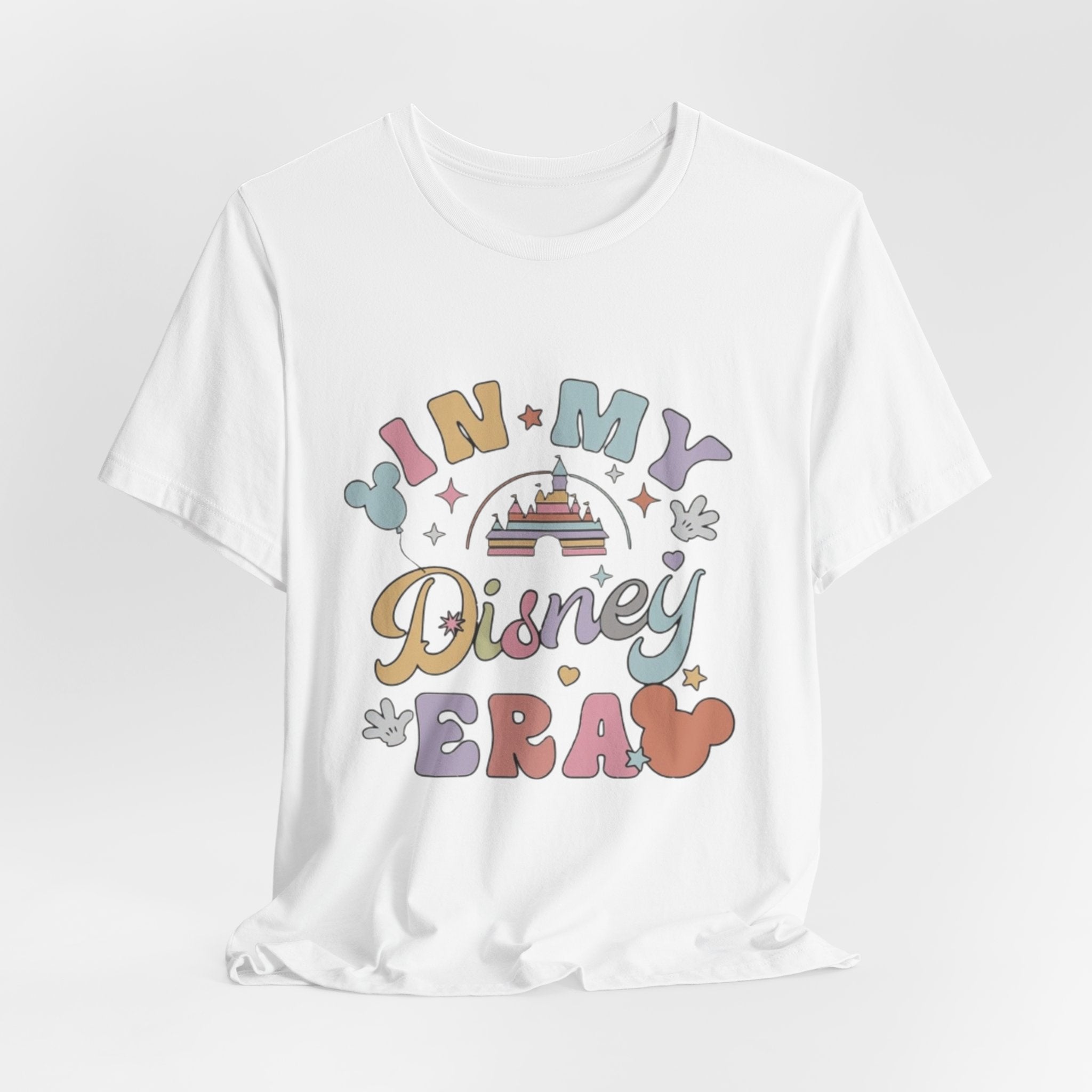 In My Disney Era Tee — Pastel Castle Graphic T-Shirt