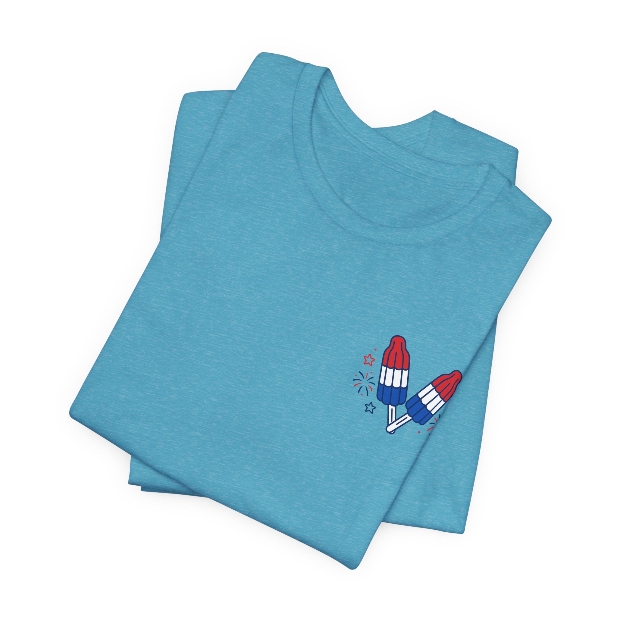 Let's Blow This Popsicle Stand Tee | Patriotic Popsicle Rocket Fireworks