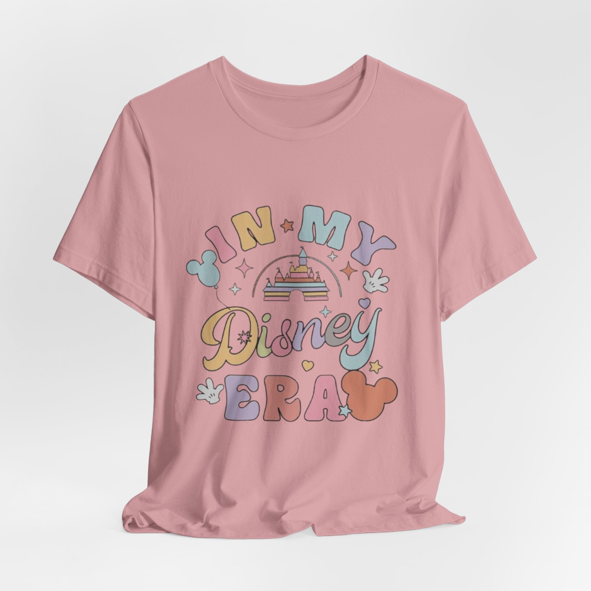 In My Disney Era Tee — Pastel Castle Graphic T-Shirt