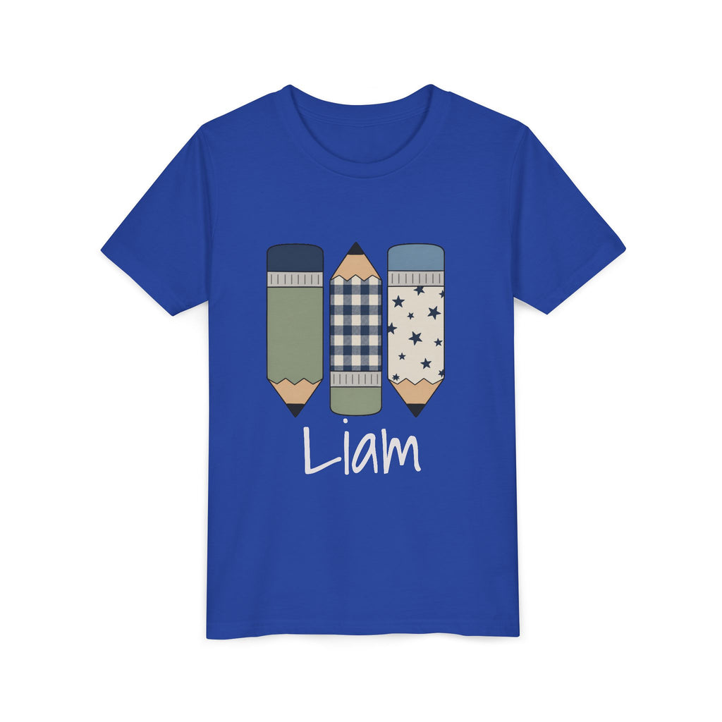 Kids Pencil Trio Tee – Cute Back-to-School Graphic Shirt