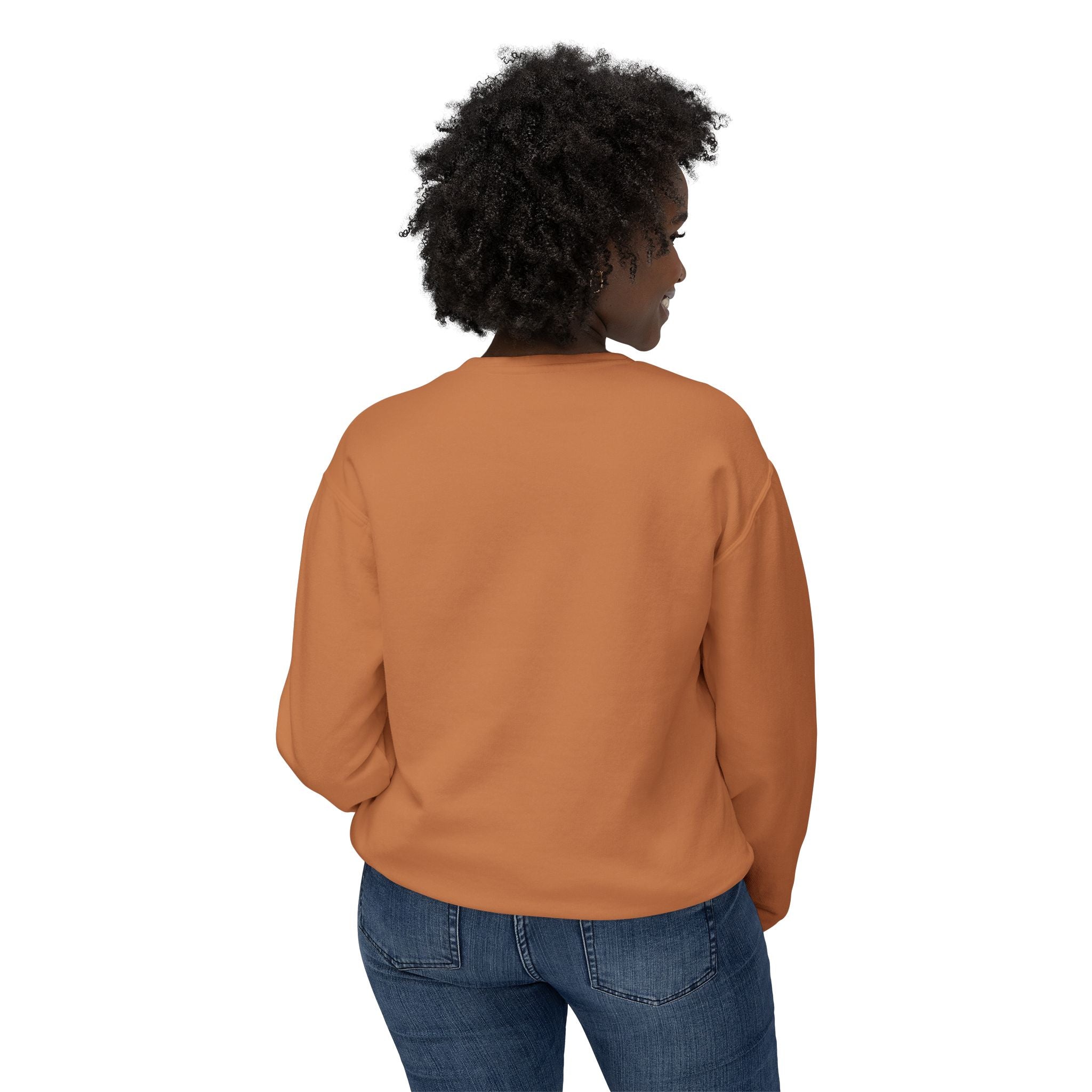 Minimal Ivory Crewneck Sweatshirt | Plain Lightweight Pullover I Could Be Meaner